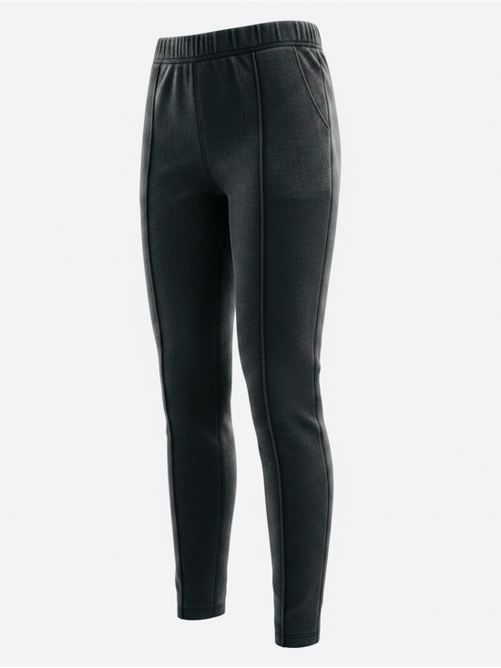The Children's Place Other - The Children’s Place Black Seam-Detail Girl’s Leggings - Youth Size 10, New